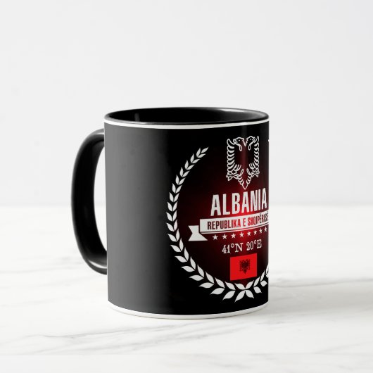 Albanien Tasse (Vorderseite Links)