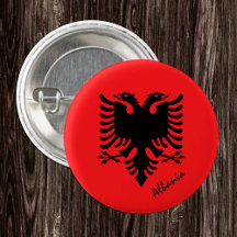 Albanien-Taste, patriotische albanische Flag-Mode