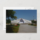 Albanien - Tirana - Die Pyramide Postkarte (Vorne/Hinten)