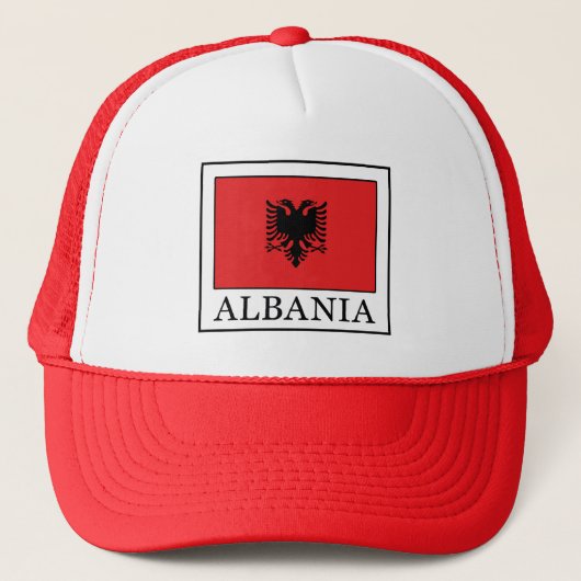 Albanien Truckerkappe (Vorderseite)