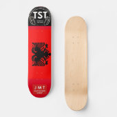 ALBANIEN/TST-Skateboard Skateboard (Vorderseite)