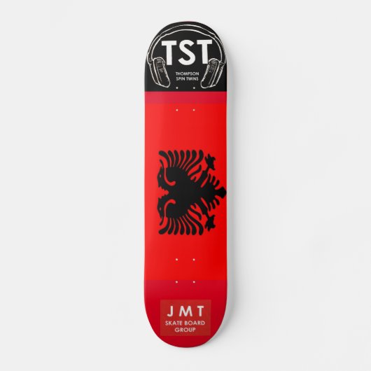 ALBANIEN/TST-Skateboard Skateboard (Vorderseite)
