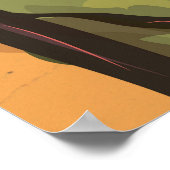 Albanien Vintage Travel Poster (Ecke)