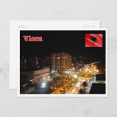 Albanien - Vlora - Postkarte (Vorne/Hinten)
