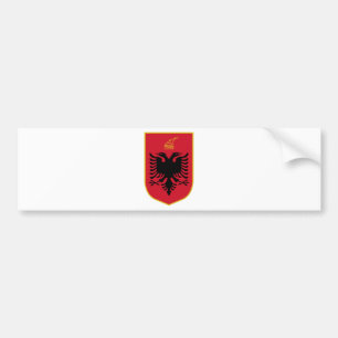 Albanien-Wappen Autoaufkleber