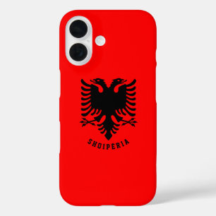 Albanien-Wappen iPhone 16 Hülle