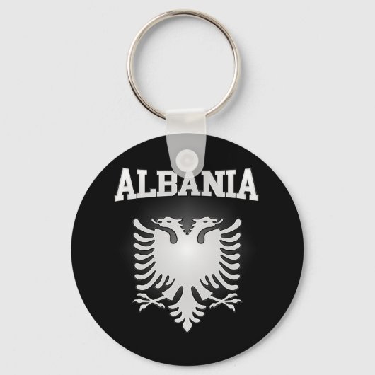 Albanien-Wappen Schlüsselanhänger (Vorderseite)