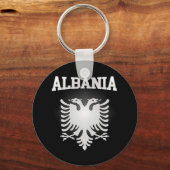 Albanien-Wappen Schlüsselanhänger (Vorderseite)