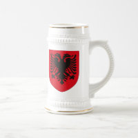 Albanien-Wappen Tasse