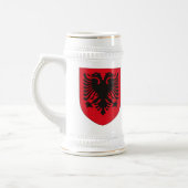Albanien-Wappen Tasse (Links)
