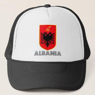 Albanien-Wappen Truckerkappe