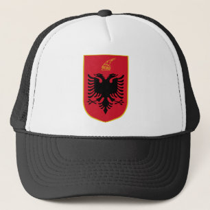 Albanien-Wappen Truckerkappe