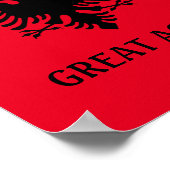 Albanien wieder groß machen poster (Ecke)