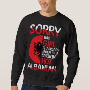 Albanien Wurzeln Lustige albanische Heritage Bekle Sweatshirt
