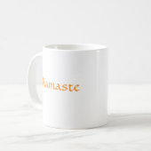 Albanien-Yoga-Mutter Mug Kaffeetasse (Vorderseite Links)