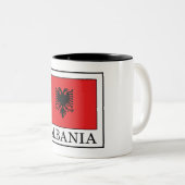 Albanien Zweifarbige Tasse (VorderseiteRechts)