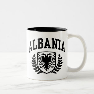 Albanien Zweifarbige Tasse