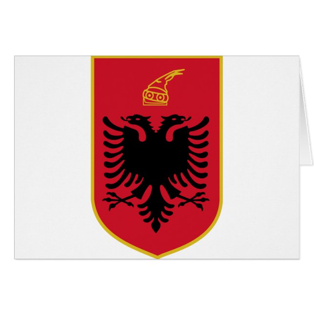 Albanienemblem (Vorderseite (Horizontal))