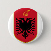 Albanienemblem Button (Vorderseite)