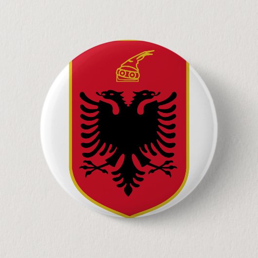 Albanienemblem Button (Vorderseite)