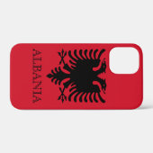 Albanienemblem Case-Mate iPhone Hülle (Rückseite (Horizontal))