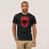 Albanienemblem T-Shirt (Vorne ganz)