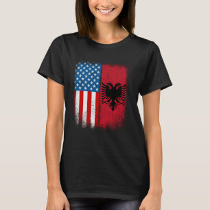 Albanienflagge Albanien Flamuri Shqiptar Sh T-Shirt