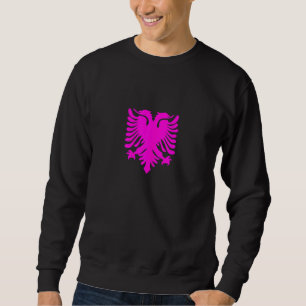 Albanienflagge Albanische Adlerfrauen Sweatshirt