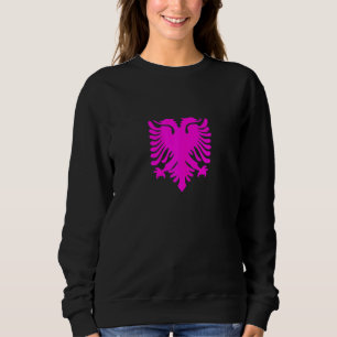 Albanienflagge Albanische Adlerfrauen Sweatshirt