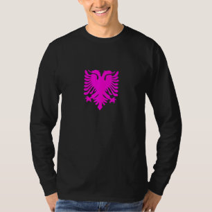 Albanienflagge Albanische Adlerfrauen T-Shirt