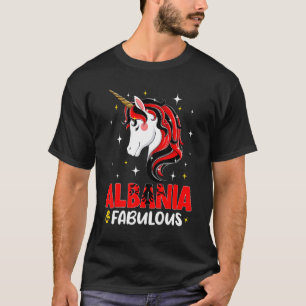 Albanienflagge Girl Albanien - Frauen T-Shirt