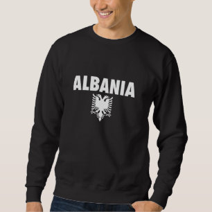 Albanienflagge Sweatshirt
