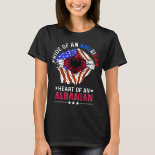 Albanienflagge T-Shirt