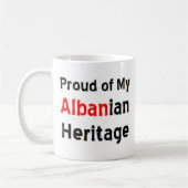 Albanienkaffee-Tasse Kaffeetasse (Links)