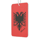Albaniens Auto-Erfrischung, patriotisch, albanisch Autolufterfrischer (Links)