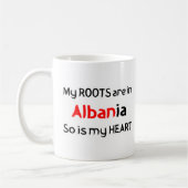 Albanienwurzeln Kaffeetasse (Links)