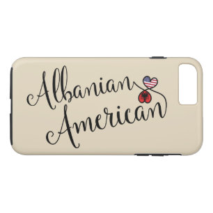 Albanisch-amerikanische Handy-Fall für Hörer iPhone 8 Plus/7 Plus Hülle