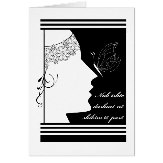 Albanisch geschriebene Worte der Liebe und Romanti (Vorne)