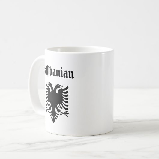 albanisch kaffeetasse (Vorderseite Links)