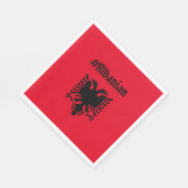 albanisch serviette (Ecke)