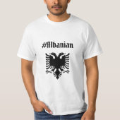 albanisch T-Shirt (Vorderseite)