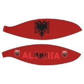 albanische Flagge Basketball (Panele)