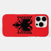 albanische Flagge Case-Mate iPhone Hülle (Rückseite (Horizontal))