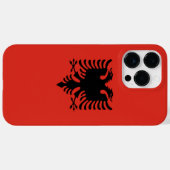 albanische Flagge Case-Mate iPhone Hülle (Rückseite (Horizontal))