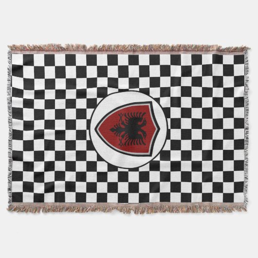 albanische Flagge Decke (Vorderseite)