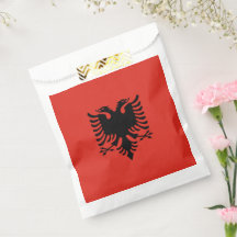albanische Flagge