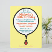 Albanische Flagge - Gesprächspartnerin mit Penguin Einladung (Stehend Vorderseite)