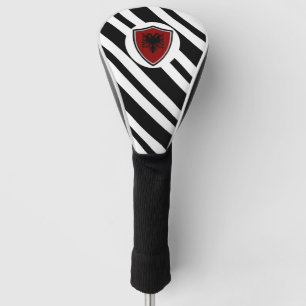 albanische Flagge Golf Headcover
