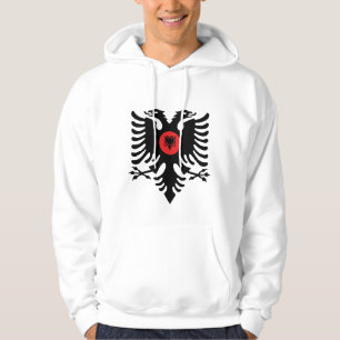 Albanische Flagge Hoodie, albanische Patrioten/Spo Hoodie