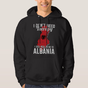 Albanische Flagge I Albanien Flagge I Urlaub Gesch Hoodie